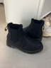 馬丁博士（Dr.Martens）2976英倫女舒適保暖機車(chē)靴黑色女切爾西靴 黑色 36 曬單實(shí)拍圖