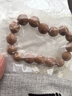 吉千年鳳眼菩提手串佛珠尼泊爾原籽眼正紅黃皮菩提文玩手串 七夕禮物 鳳眼14-15mm 曬單實(shí)拍圖
