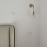 鹿家良品（LUUGAA）不繁/垂簾水晶客廳臥室床頭燈樓梯壁燈簡(jiǎn)約復(fù)古風(fēng)閱讀燈燈具燈飾 【薦】14.5cm暖光5W 曬單實(shí)拍圖