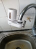 松下（Panasonic）龙头净水器 家用水龙头过滤器 自来水过滤器 厨房自来水过滤器 TK-EUNJ51W 一机三芯 实拍图