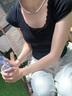 中國黃金（CHINA GOLD）珍珠項鏈女新款足金轉(zhuǎn)運金珠碧玉項鏈七夕生日禮物女生送媽媽女友 碧玉珍珠項鏈【金珠約0.4g】 曬單實拍圖