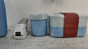 昌木子（CAMUZ）竹纖維Pro雙層飯盒便當盒 日式 可微波爐加熱  1200ML 藍色3件套 曬單實拍圖
