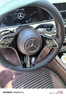 巫記奔馳方向盤套C260L/E300L/S350/GLC260/GLB200GLK300真皮四季把套 奔馳D形黑色黑線【方向盤套】 曬單實(shí)拍圖