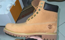添柏嵐（Timberland）【斷碼特賣(mài)JD物流】經(jīng)典6寸大黃靴男款防水真皮寬版10061W 10061W-小麥色 41 曬單實(shí)拍圖