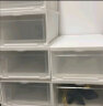 爱丽思（IRIS）透明鞋盒收纳盒大号塑料可叠加鞋柜防尘防潮简易鞋架 12个装 实拍图