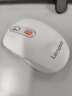 联想（Lenovo） 无线蓝牙双模充电鼠标 蓝牙5.0/3.0 便携办公鼠标人体工学设计 Howard2022樱花白充电版 实拍图