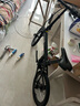 薩瓦碳纖維超輕折疊公路車(chē)20寸9速折疊變速自行車(chē)便攜單車(chē)成人通勤 黑色 曬單實(shí)拍圖