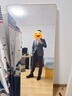 雅戈?duì)枺╕OUNGOR）西服男216F款單西服秋冬男士商務(wù)正裝西服 深灰 L 175/96A 曬單實(shí)拍圖