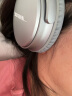 适用博士BOSE QuietComfort35耳机套qc35二代头戴式耳机海绵套耳套一代耳罩耳机配件 灰色耳套【一对装，蛋白皮款】 实拍图