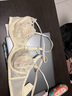 梧桐本色大胸顯小內(nèi)衣女超薄款CDE杯性感蕾絲上托防掉肩美背文胸WN29022 米杏色 85B 曬單實(shí)拍圖