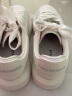 百丽小白鞋女时尚撞色厚底增高休闲鞋女士板鞋W7V1DAM1 白色 37 实拍图