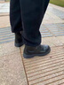 安初夏工裝馬丁靴男士秋冬季英倫風(fēng)高幫休閑鞋男款工作潮流增高男靴子 黑色 42 標準馬丁靴尺碼 曬單實(shí)拍圖