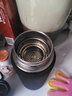 希樂(lè )保溫杯男女士不銹鋼真空水杯戶(hù)外運動(dòng)便攜杯子創(chuàng  )意潮流茶杯 藍色 【大】 曬單實(shí)拍圖