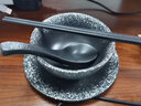 淳尚瓷碗筷套裝組合單人日式陶瓷器碗盤(pán)組合單人吃飯碗筷家用餐廳小擺臺 【臘月點(diǎn)4件套】黑筷子 6寸盤(pán)4寸碗小勺黑 曬單實(shí)拍圖