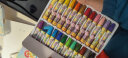 得力(deli)24色油画棒蜡笔易上色炫彩棒彩笔 儿童幼儿学生画画绘画文具 彩色美术用品72052六一儿童节 实拍图