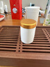 亮巧羊脂玉白瓷迷你茶葉罐陶瓷密封罐小號便攜式旅行隨身茶罐 羊脂玉迷你罐 55ml 1個(gè) 曬單實(shí)拍圖