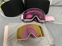 POWSTER星云系列蔡司磁吸雙層防霧滑雪鏡戶(hù)外運動(dòng)專(zhuān)業(yè)單雙板近視護目眼鏡 高山粉 曬單實(shí)拍圖