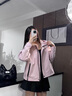 VEGA CHANG春秋季短外套女2025年新款城市輕戶外高級感戶外運(yùn)動風(fēng)連帽上衣 貝殼粉 S 曬單實(shí)拍圖