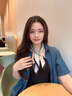 CRANTA KOMEIA真絲絲巾2025新款桑蠶絲方巾領(lǐng)巾圍脖媽媽生日禮物送女友老婆 米白色 高級感送女朋友愛(ài)人實(shí)用高檔 曬單實(shí)拍圖
