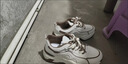 品牌斷碼春秋季時(shí)尚新款老爹鞋百搭厚底運動(dòng)鞋子女ins潮增高女鞋 卡其色-常規 37 曬單實(shí)拍圖
