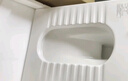 九牧隱藏式水箱超薄前排蹲便器抗污防臭節水蹲便器水箱一體套裝 【拉絲面板】超薄蹲便套裝 曬單實(shí)拍圖