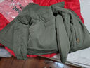 Jeep吉普冬季工裝棉服外套男加絨加厚毛領(lǐng)棉衣男士大碼棉襖防寒保暖衣 軍綠色 XL 曬單實(shí)拍圖
