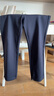 FR.YH.ZH雅思誠直筒法棍褲休閑褲春夏2024顯瘦顯腿長(cháng)高彈力女褲 藏青色 2XL 曬單實(shí)拍圖