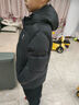 駱駝（CAMEL）兒童羽絨服秋冬保暖外套中大童白鴨絨 幻影黑-A63CR07142A 150 曬單實(shí)拍圖