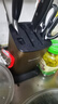 美依家（EveryHome） 廚房刀架置物架刀座刀具架家用放插菜刀加厚防霉 （古銅金）10cm寬度以下 曬單實(shí)拍圖