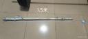 CALLIVEN杠鈴桿啞鈴桿直桿曲奧桿健身器材杠啞鈴片通用男女  1.5米直桿(2.5CM直徑) 曬單實(shí)拍圖