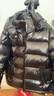 桐系蒙口鵝新款瑪雅羽絨服啞光男潮短款冬季男女加厚保暖外套防寒服 黑色 （啞光）自主標 XL /3碼130-145斤 曬單實(shí)拍圖