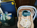 怡戈（Ekobebe）嬰兒提籃式兒童安全座椅汽車用寶寶車載便捷睡籃新生兒0-15個月 護(hù)脊版-櫻花粉【0-15個月】 曬單實拍圖