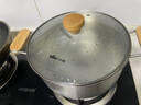 小熊（Bear）316L不銹鋼湯鍋蒸鍋 家用24cm燉鍋煮粥鍋燃?xì)庠钔ㄓ肅P-JG010-P02 曬單實(shí)拍圖