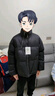 左西【反季清倉】童裝男童羽絨服加厚冬季保暖2025新款兒童面包服 黑色【三防蓄熱】 120cm（充絨量78g） 曬單實(shí)拍圖