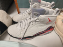 耐克喬丹男子部分皮面運動(dòng)鞋冬季刺繡個(gè)性JORDAN MVP DZ4475 026淺灰/大學(xué)紅/黑/暗紫 44 曬單實(shí)拍圖