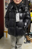 坦博爾兒童羽絨服男女童短款可脫卸帽保暖外套厚550316Z 黑色 140  曬單實拍圖