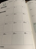 George Willsons2025年工作小秘書日程本時間管理每日目標任務月計劃打卡本a4筆記本日歷記事本定制商務辦公記錄本 A4小秘書-霧霾藍18個月版 曬單實拍圖