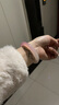 周六福粉白玉髓手鐲寬條新中式國風(fēng)送女友生日禮物J1013681 56mm  曬單實(shí)拍圖