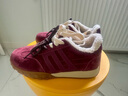 百麗（Belle）彩虹豆加絨德訓鞋女鞋商場(chǎng)同款運動(dòng)風(fēng)阿甘鞋D2Z1DAM5預售 酒紅 36 (230mm) 曬單實(shí)拍圖