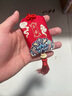 風(fēng)之草平安符袋子福袋空袋香囊護身符保護套錦囊袋收納袋紅色布袋小袋子 紅色平安錦囊袋空袋【流蘇款】 曬單實拍圖