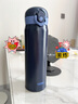 膳魔師（THERMOS）保溫杯316L不銹鋼大容量便攜水杯子定制團購生日禮物TCMO 藏藍色(NVB) 500ml 曬單實(shí)拍圖