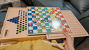 小頑豆飛行棋五子棋兒童版跳棋多功能棋盤(pán)九合一游戲棋棋類(lèi)益智玩具套裝 曬單實(shí)拍圖