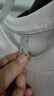 名創(chuàng)優(yōu)品（MINISO）2件裝短袖t恤男夏季純白色重磅純棉寬松半袖男生百搭休閑大碼體恤 【2件裝】白色(空白)+白色(空白) XL 180 (不起球不掉色) 曬單實拍圖