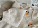 戴維貝拉（DAVE＆BELLA）童裝加絨男童外套洋氣兒童棒球服秋冬新款上衣小童衣服寶寶外衣 紅色【現(xiàn)貨】 100 cm（建議身高90-100cm） 曬單實(shí)拍圖