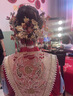 締晶新娘秀禾頭飾金色鳳冠中式結(jié)婚古裝流蘇發(fā)飾大氣眉心墜琉璃發(fā)冠 F1485秀禾服頭飾全套【耳鉤款】 曬單實拍圖