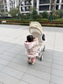 歡喜小熊 兒童褲子寶寶春秋外出加厚長褲女童秋季新款休閑打底褲闊腿褲 杏色 100 cm 曬單實(shí)拍圖