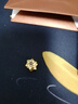 周生生黃金轉運珠王安宇同款 XL足金鑲鉆黑鉆(處理) 睿智之星94595C定價(jià) 曬單實(shí)拍圖