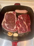 美國安格斯牛小排冷凍牛肉原切不腌制西餐牛排精選級代切片上腦 500g/包 曬單實(shí)拍圖