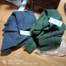 名創(chuàng)優(yōu)品（MINISO）高領(lǐng)毛衣男加絨加厚冬季親膚保暖高級(jí)感寬松內(nèi)搭針織衫 綠 XL  曬單實(shí)拍圖