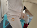 貝瑞加（Babyprints）兒童套裝男女寶寶純棉內(nèi)衣幼兒園睡衣打底上衣高腰褲2件 彩虹100 曬單實(shí)拍圖